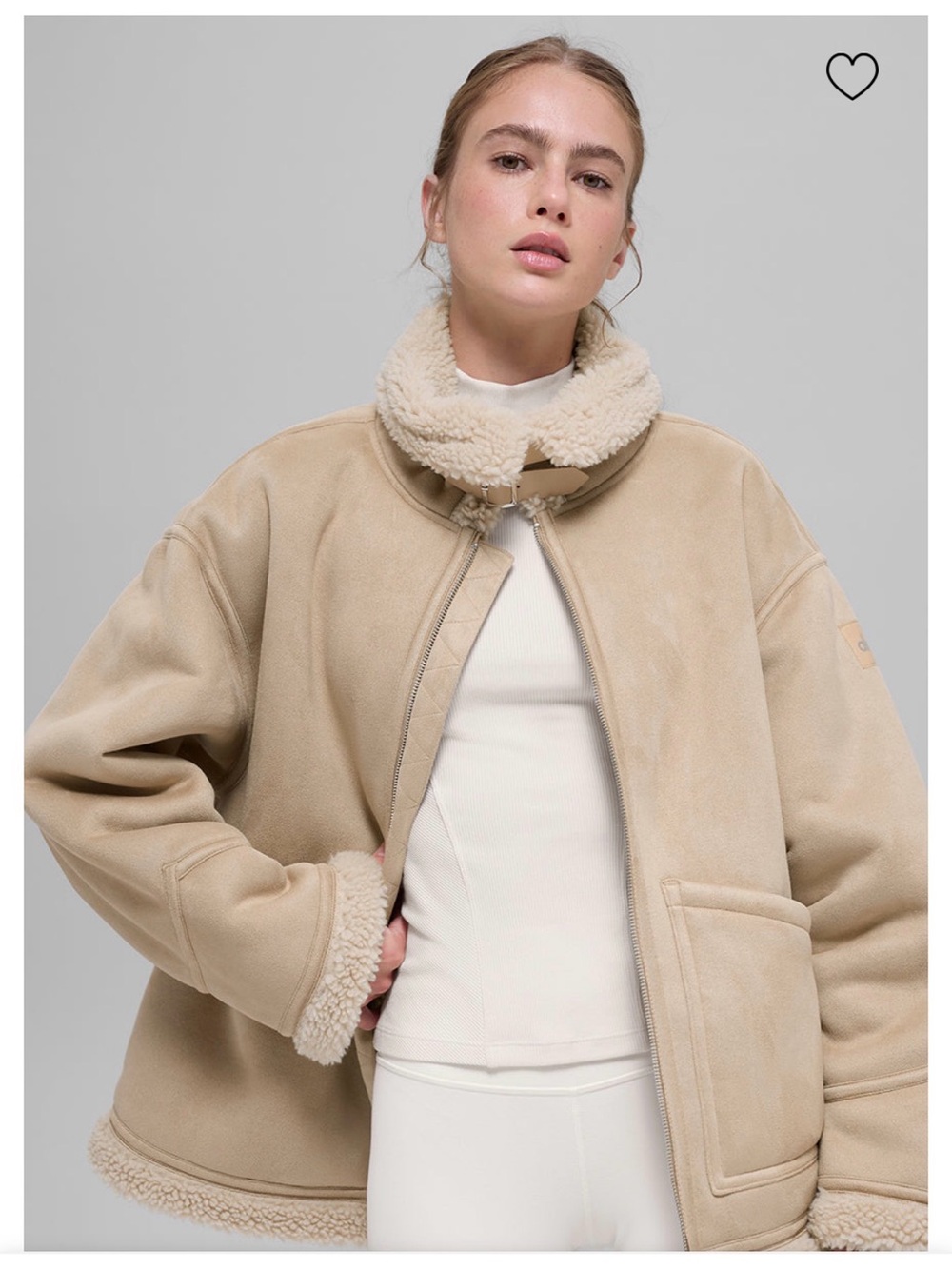 ALO Faux Sherpa Grand Jacket